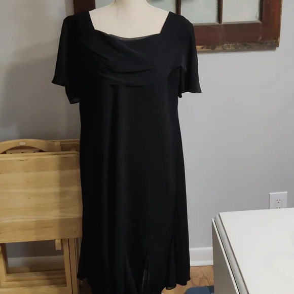 Dress Barn | Dresses | Dress Barn Black Formal Dress | Poshmark